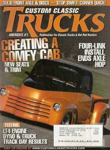 CUSTOM CLASSIC TRUCKS 2006 APR -